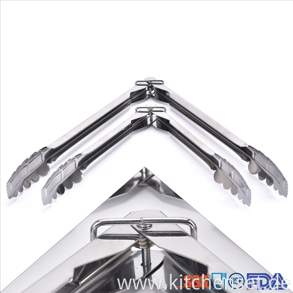 Wholesales stainless steel kitchen tongs